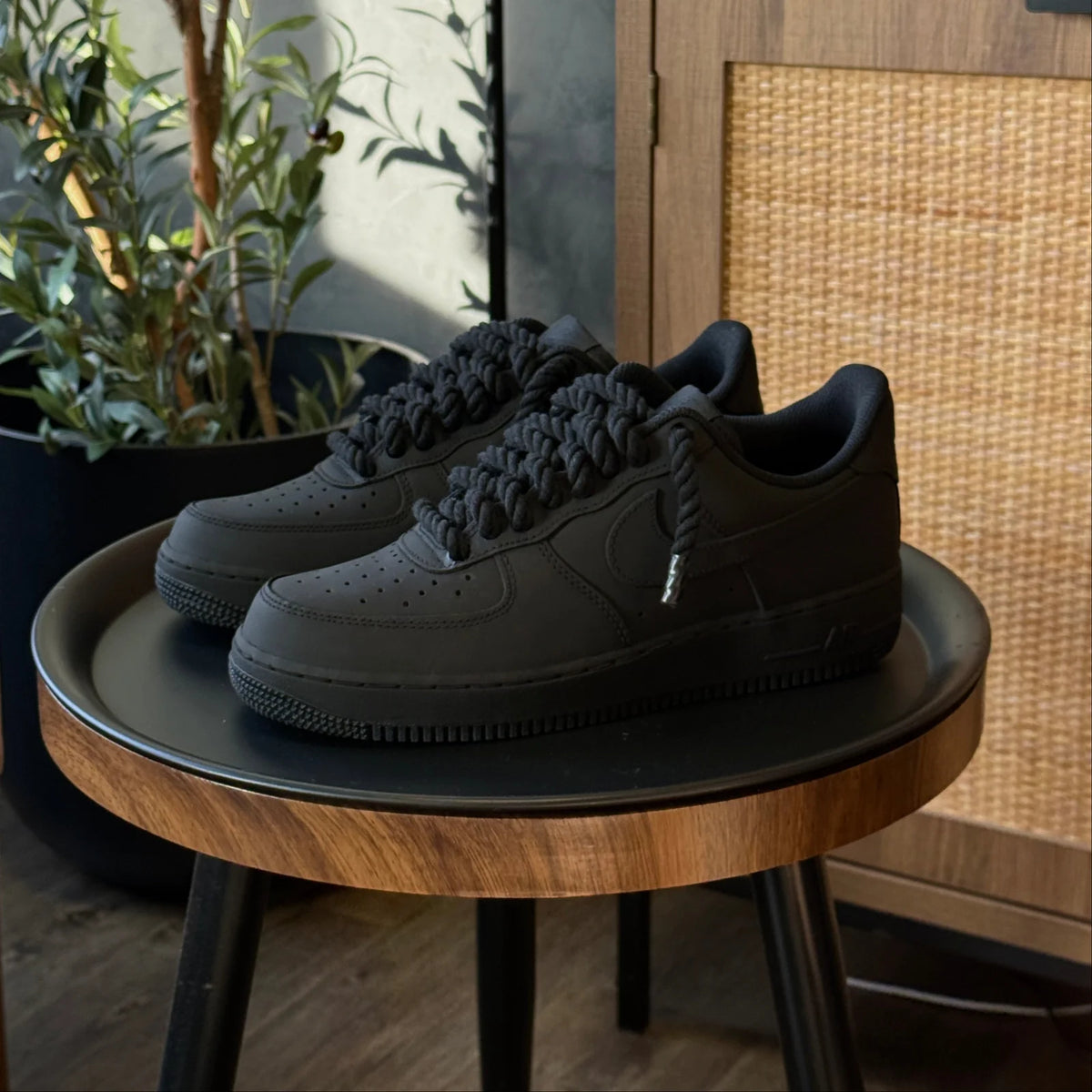 Custom Black Matte AF1